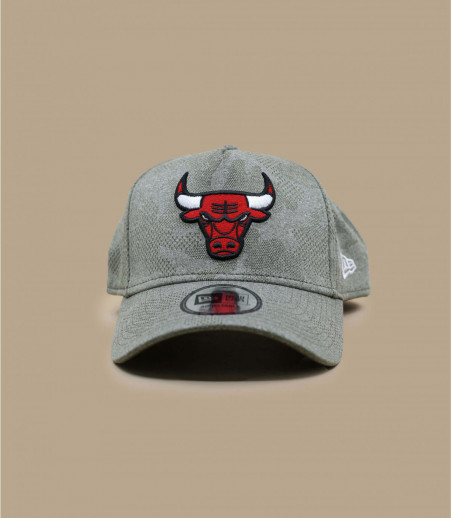 Cap Engineered Plus Bulls Aframe olive New Era